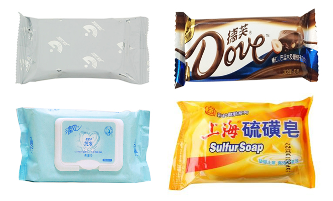 HZ系列上送膜枕式包裝機樣品